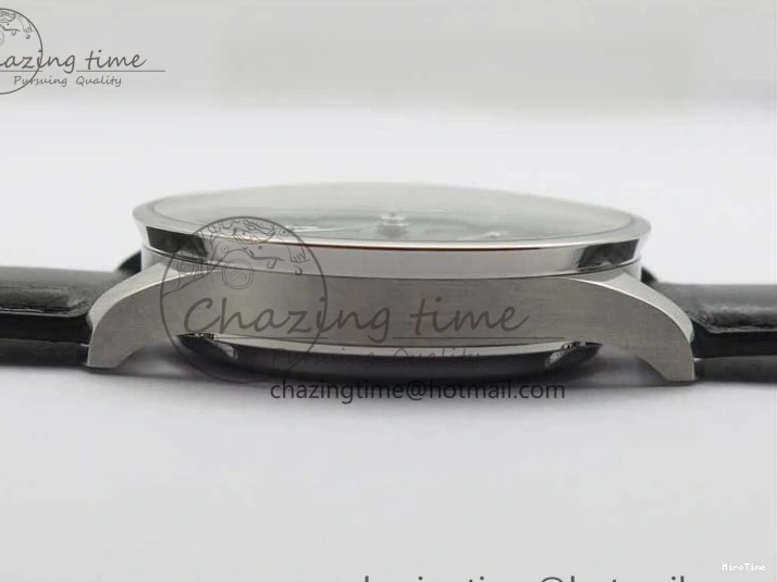 MIROTIME 0421 Elegant Portuguese IW371615 ZF 1:1 Best Edition SS Green Dial on Black Leather Strap A96355 V 7081